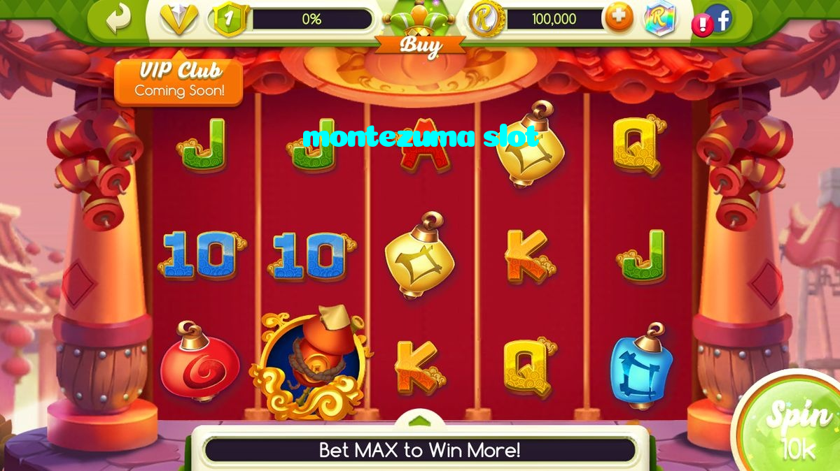 montezuma slot casino presented on mobile device in Pakistan with slots and live games
